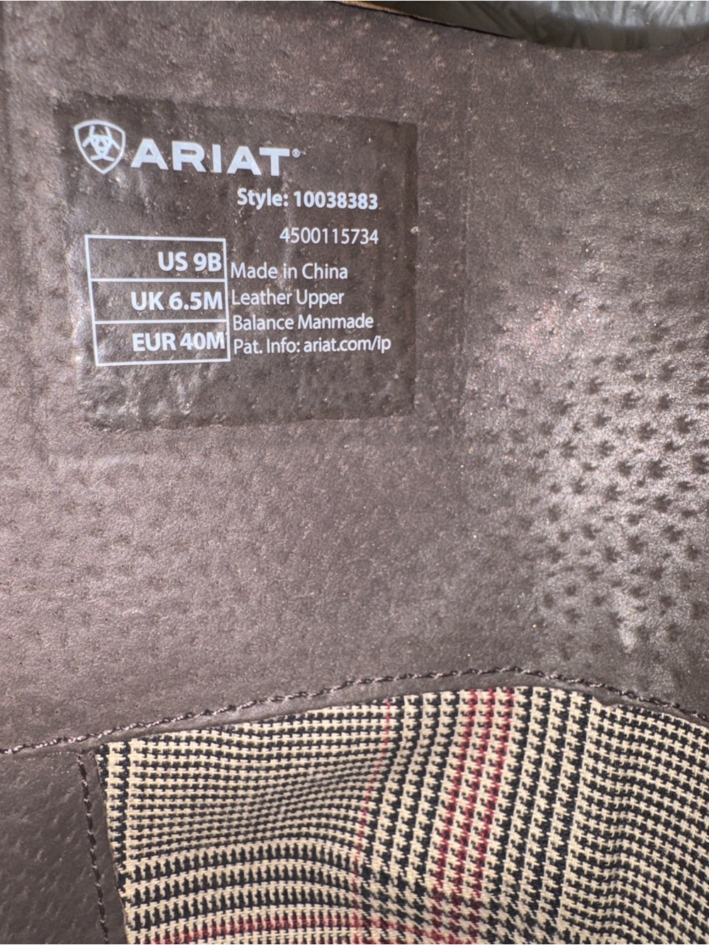 Ariat Sadie Waterproof Boot - Brown - Picture 14 of 16